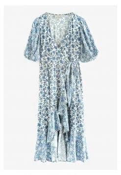 Next Damen WRAP - Strandaccessoire - Blue -Next Verkäufe 2022 baebbee1d37e4ab99537bc34662829e7