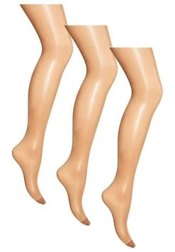 Next Damen 3PACK - Strumpfhose - Brown