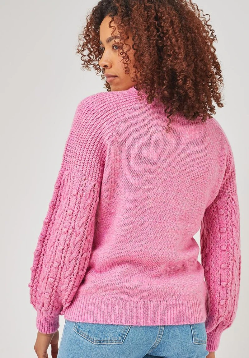 Next Damen Strickpullover - Pink 2 Next Damen Strickpullover - Pink – Bild 2