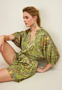 Next BELTED - Shorts - Green Paisley | Damen -Next Verkäufe 2022 bb2bc0bf27b04dd79db7c2ea2d4f0f46
