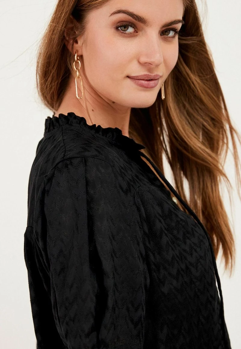 Next Damen SHORT SLEEVE - Hemdbluse - Black 3 Next Damen SHORT SLEEVE - Hemdbluse - Black – Bild 3