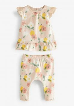 Next Kinder 4 PIECE SET - T-Shirt Print - Sage Green/floral Short Sleeved -Next Verkäufe 2022 bc435d8991b545e2864522e7432eafa9
