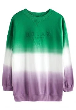Next Damen Sweatshirt - Green Purple -Next Verkäufe 2022 bcabaefe2d054d04a85c7803e14a6911