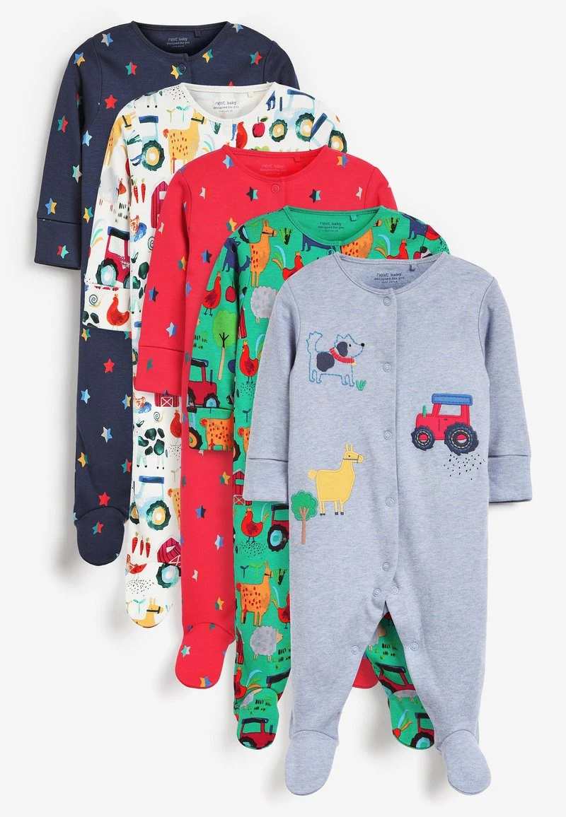 Next Kinder 5 PACK - Strampler - Multi-colored 1 Next Kinder 5 PACK - Strampler - Multi-colored