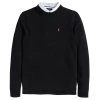 Next Herren OXFORD MOCK - Strickpullover - Black