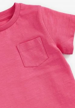 Next Kinder SHORT SLEEVE PLAIN - T-Shirt Basic - Pink -Next Verkäufe 2022 bd3cf0e7b5d74440bf6a114523b31fef