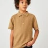 Next SHORT SLEEVE - Poloshirt - Tan Brown | Kinder