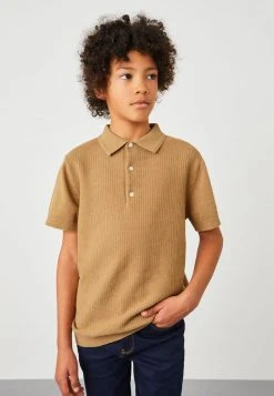 Next SHORT SLEEVE - Poloshirt - Tan Brown | Kinder