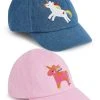 Next Kinder 2 PACK UNICORN - Cap - Pink/chambray