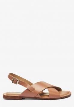 Next Damen FOREVER COMFORT® CROSS FRONT SLINGBACKS - Riemensandalette - Brown -Next Verkäufe 2022 bde6e9b0046a47db86d3f02d90c108e7