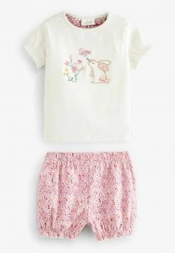 Next Kinder 2 PACK SET - Shorts - Pink Floral Bunny -Next Verkäufe 2022 bde827088dc3438dba076324c7957966