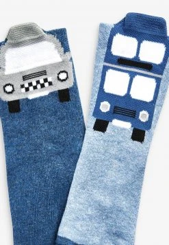 Next Unisex 7 PACK COTTON RICH STRIPE YOUNGER - Socken - Blue -Next Verkäufe 2022 bdf85d52c19649cfbdfc0b28085ca2f5