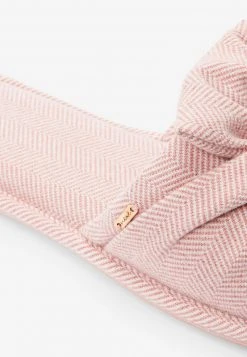 Next Damen HERRINGBONE BOW - Hausschuh - Pink -Next Verkäufe 2022 be152d8448044d008767d33958e0534c