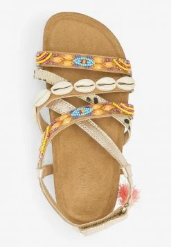 Next Kinder Riemensandalette - Rose Gold Embellished Shell -Next Verkäufe 2022 be201f1bb6d845dfa123271f71be484c