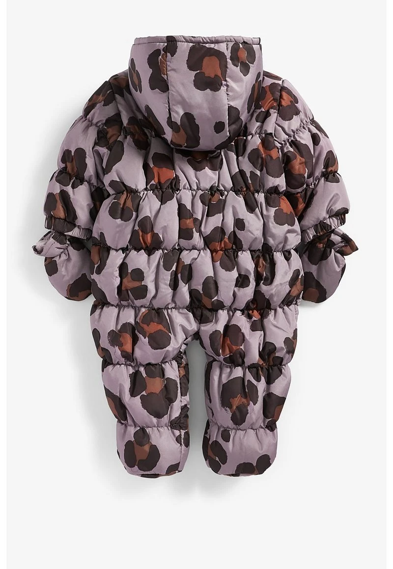 Next Kinder ANIMAL PRINT ALL-IN-ONE - Strampler - Purple 2 Next Kinder ANIMAL PRINT ALL-IN-ONE - Strampler - Purple – Bild 2