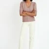 Next Damen COSY SHORT PUFF SLEEVE - T-Shirt Basic - Pink