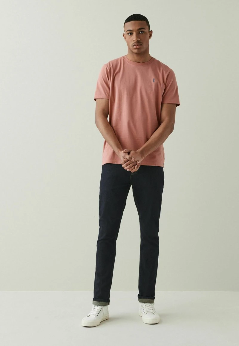 Next Herren STAG - T-Shirt Basic - Pink 2 Next Herren STAG - T-Shirt Basic - Pink – Bild 2