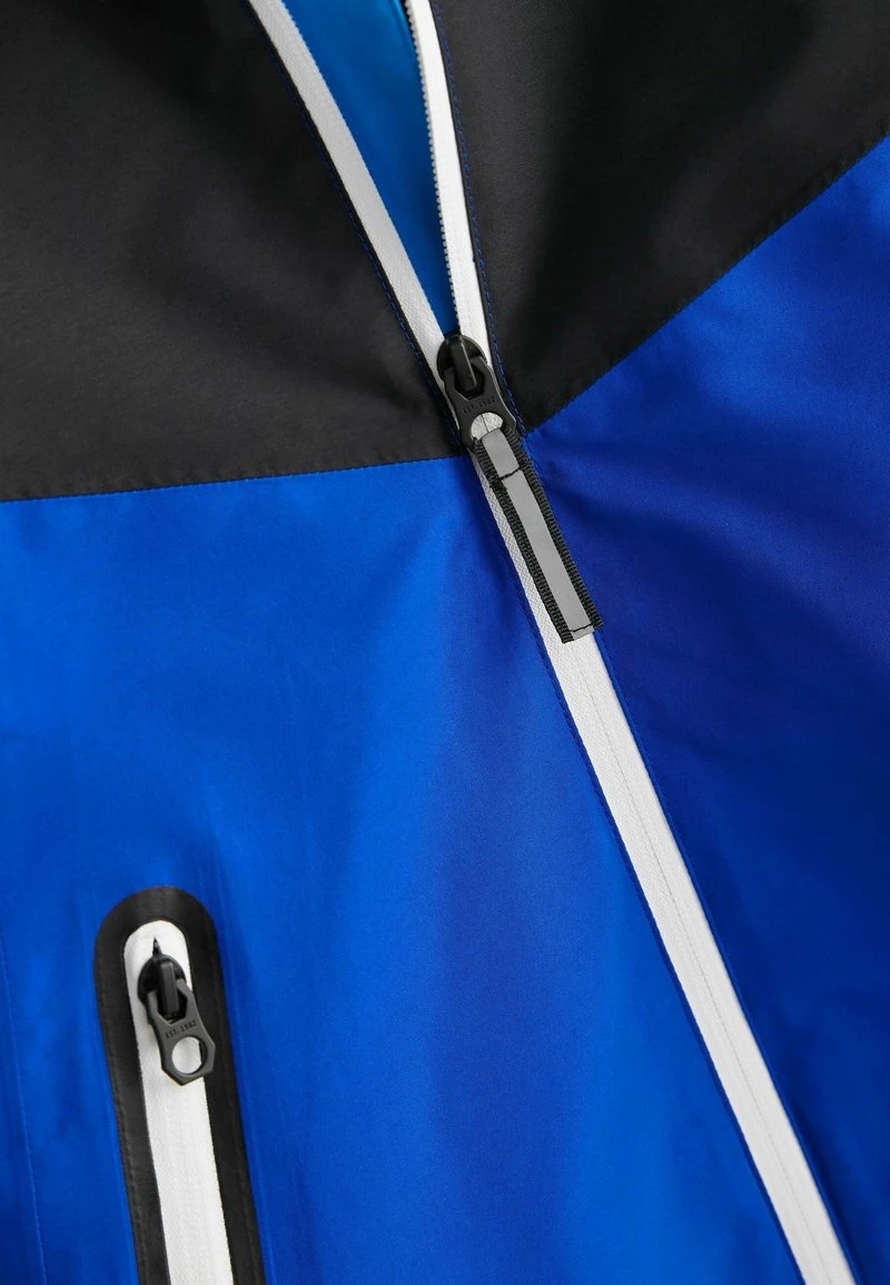 Next Kinder Regenjacke / Wasserabweisende Jacke - Blue Colourblock 3 Next Kinder Regenjacke / Wasserabweisende Jacke - Blue Colourblock – Bild 3