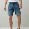 Next Herren GREEN CAST - Jeans Shorts - Mid Blue