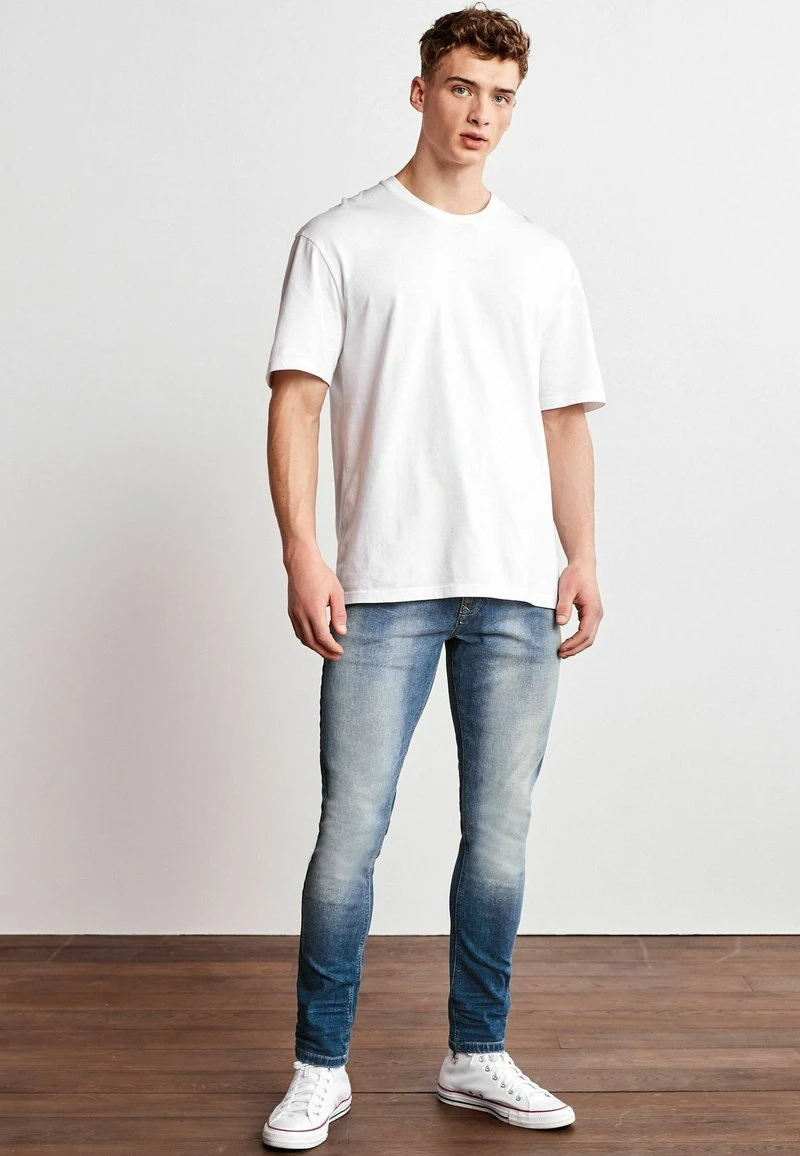 Next Herren Jeans Slim Fit - Intense Bright Blue 1 Next Herren Jeans Slim Fit - Intense Bright Blue