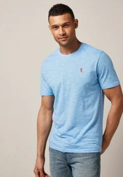 Next Herren STAG - T-Shirt Basic - Light Blue Inject