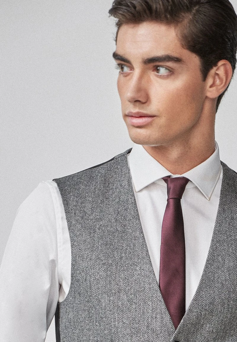 Next Herren Anzugweste - Grey 3 Next Herren Anzugweste - Grey – Bild 3