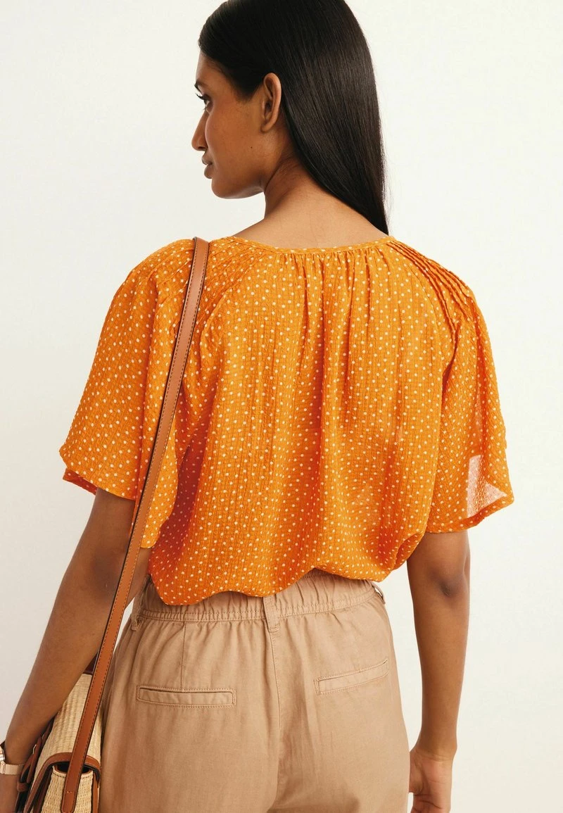 Next FLUTTER - Bluse - Orange Spot | Damen 3 Next FLUTTER - Bluse - Orange Spot | Damen – Bild 3