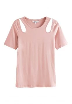 Next Damen SHORT SLEEVE - T-Shirt Basic - Blush Pink -Next Verkäufe 2022 bf6b020b34aa47259cd7069c6ebebf62