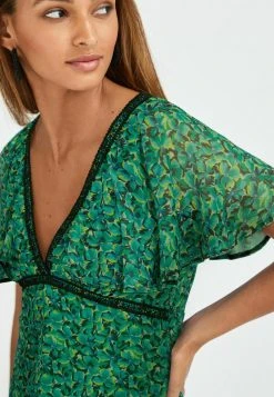 Next Damen FLUTED - Bluse - Blue Floral -Next Verkäufe 2022 bf780ad626e84732a39f74624047d69e