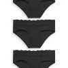 Next Damen TRIM BLEND KNICKERS 3 PACK - Slip - Black