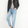 Next Damen Lederjacke - Black
