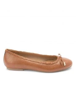 Next WEAVE - Klassischer Ballerina - Tan Brown | Damen