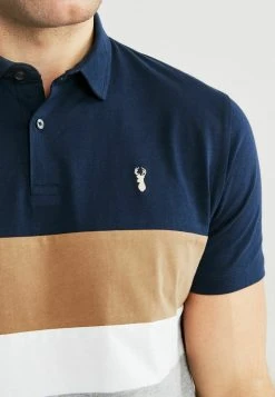 Next Herren CHEST BLOCK - Poloshirt - Navy Blue Grey -Next Verkäufe 2022 c0255bbdcea4410a9d5cd84f2364c37e