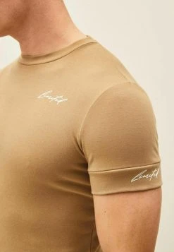 Next Herren SLOGAN SHORT SLEEVE - T-Shirt Print - Tan -Next Verkäufe 2022 c0547b67e1ec4615ba5c07b4124a0702