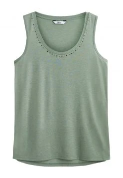 Next Damen Top - Green Embellished -Next Verkäufe 2022 c0e0a2120d0b42ad820ffc930e3bffa6