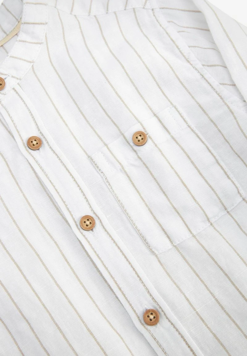 Next Kinder LONG SLEEVE GRANDAD COLLAR - Hemd - Off White 3 Next Kinder LONG SLEEVE GRANDAD COLLAR - Hemd - Off White – Bild 3