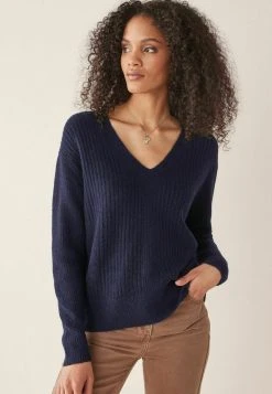 Next Damen Strickpullover - Blue