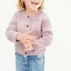 Next CHENILLE - Strickjacke - Purple | Kinder