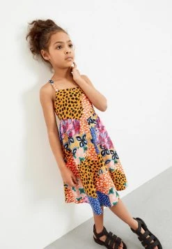 Next Kinder BUTTON - Freizeitkleid - Orange