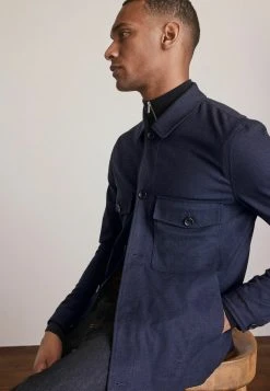 Next Herren TEXTURED - Leichte Jacke - Dark Blue -Next Verkäufe 2022 c1e48a95c5a64e7e9d8a271acc8341b0