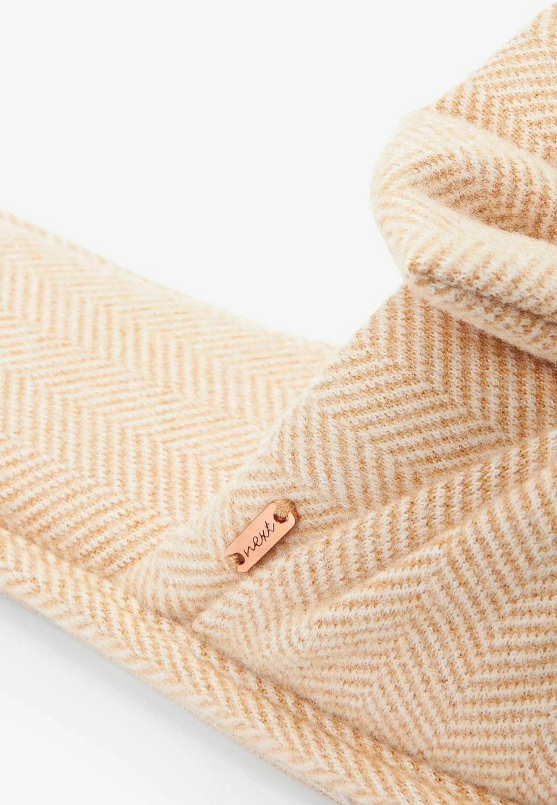 Next Damen HERRINGBONE BOW - Hausschuh - Ochre Yellow 4 Next Damen HERRINGBONE BOW - Hausschuh - Ochre Yellow – Bild 4