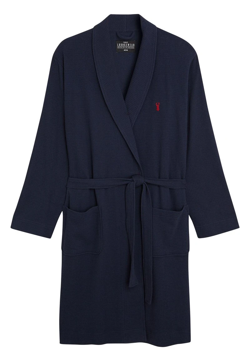 Next Herren Bademantel - Blue 1 Next Herren Bademantel - Blue