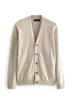 Next Herren Strickjacke - Natural