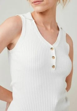 Next Damen Top - White -Next Verkäufe 2022 c267894a42a64a4e89bcaa511fbb2dc8