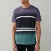 Next Herren REGULAR FIT - T-Shirt Print - Purple