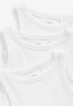 Next Kinder 3 PACK VESTS - Unterhemd/-shirt - White 5 Next Kinder 3 PACK VESTS - Unterhemd/-shirt - White -Next Verkäufe 2022 c2c6be75c4ac4845ad3fa55507525eba
