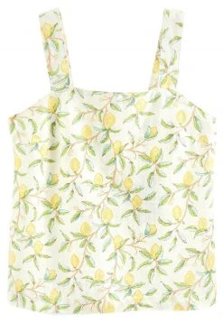 Next Damen Bluse - Morris Co White Lemon Print -Next Verkäufe 2022 c2e214f694c846da87ac5377af1b5b18