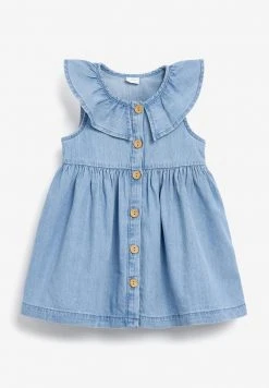 Next Kinder SLEEVELESS FRILL - Freizeitkleid - Blue Denim 9 Next Kinder SLEEVELESS FRILL - Freizeitkleid - Blue Denim -Next Verkäufe 2022 c2eb4b7e65ed416fbd9b6091448e95e5