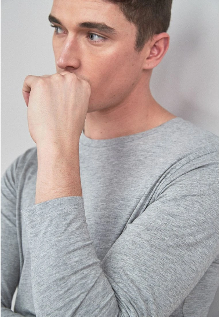 Next Herren Langarmshirt - Grey 3 Next Herren Langarmshirt - Grey – Bild 3