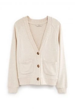 Next Damen BUTTON THROUGH SHORT - Strickjacke - Oatmeal Cream -Next Verkäufe 2022 c3010174a10c4363b4ef9f0361a5d702